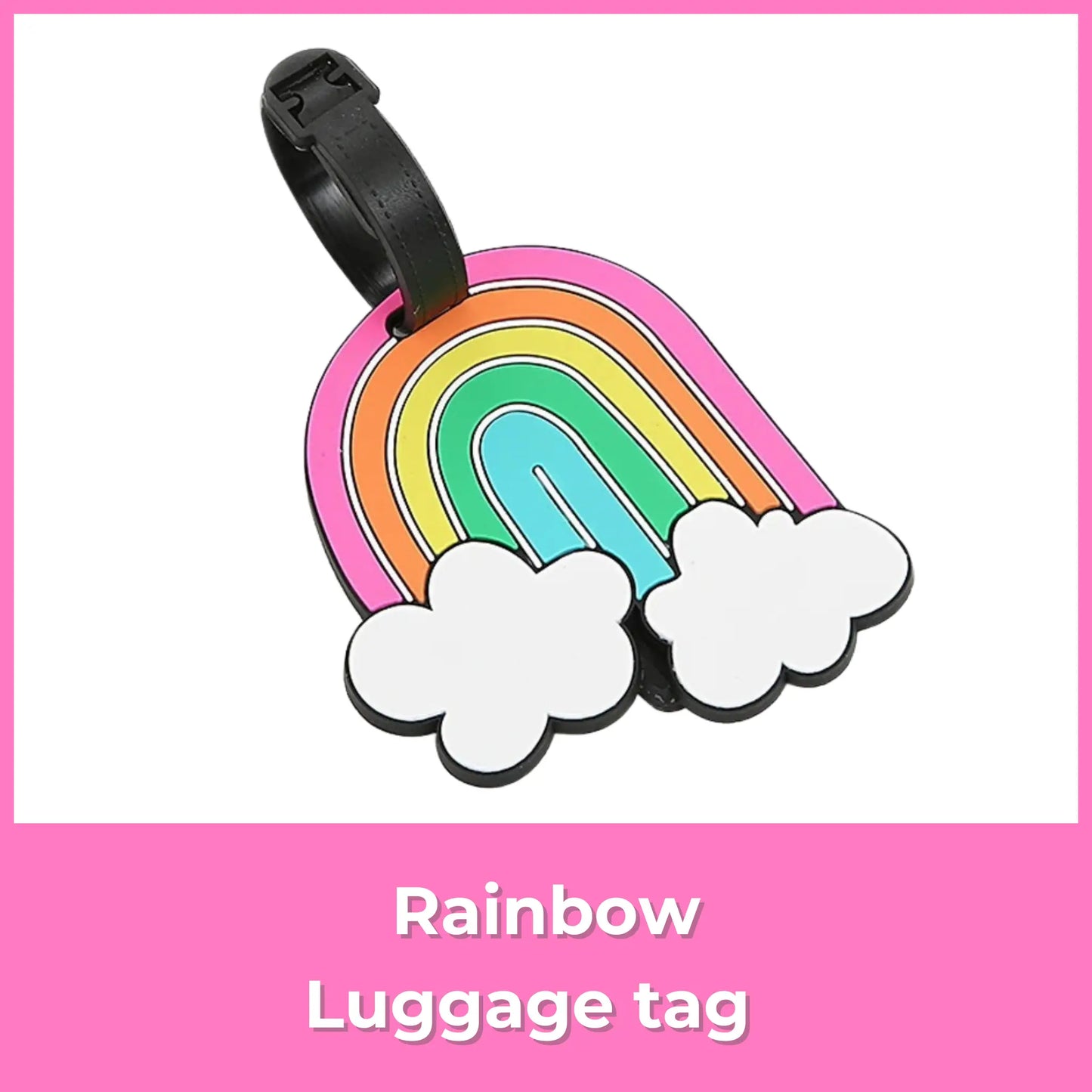 Children Luggage TagĀ Rainbow