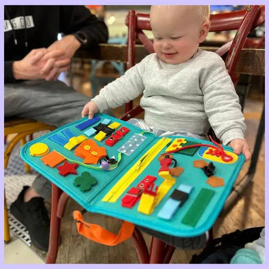 toddler travel toy- bust board