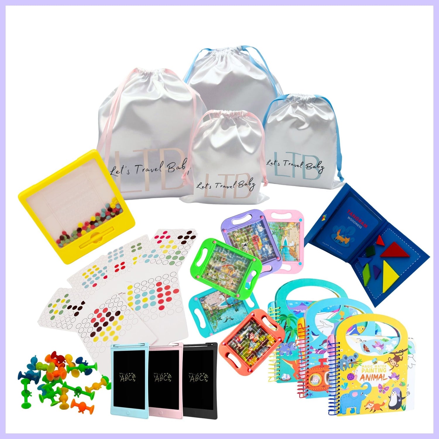 3YRS+ Travel Toy and Games Activity Pack