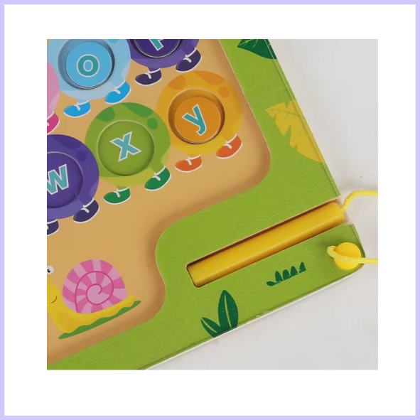 Kids Travel Toy Caterpillar Letter Board