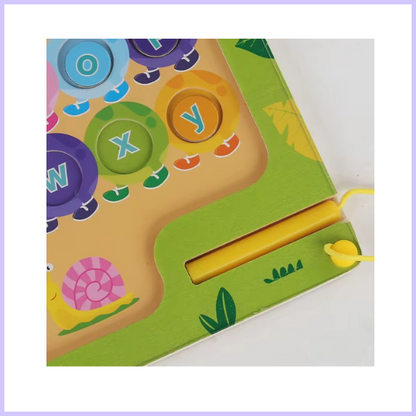 Kids Travel Toy Caterpillar Letter Board