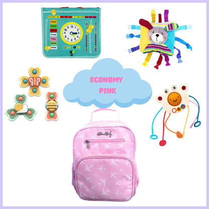 Carry-On Toddler Bag | With Travel Activity Toys & Accessories | Ages 18mth+