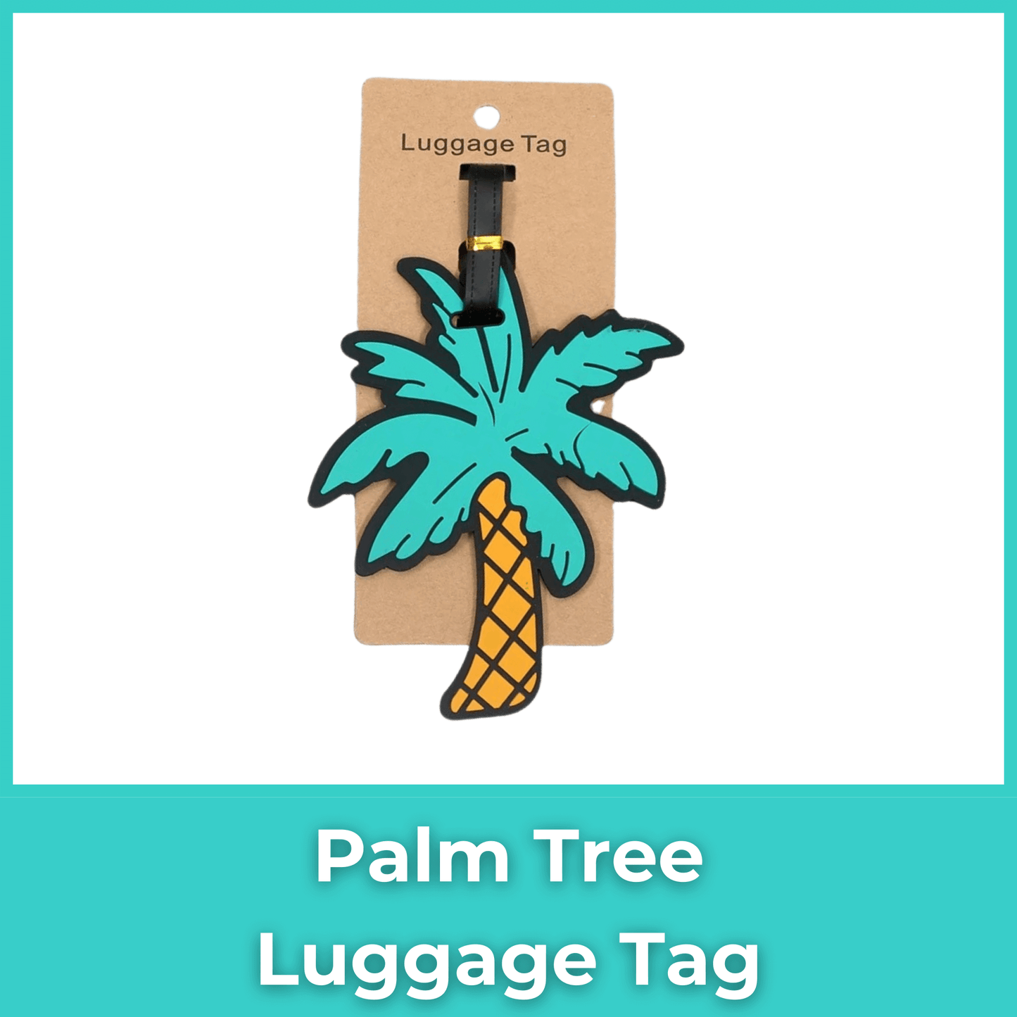 Child-luggage-tag-palm tree-themed