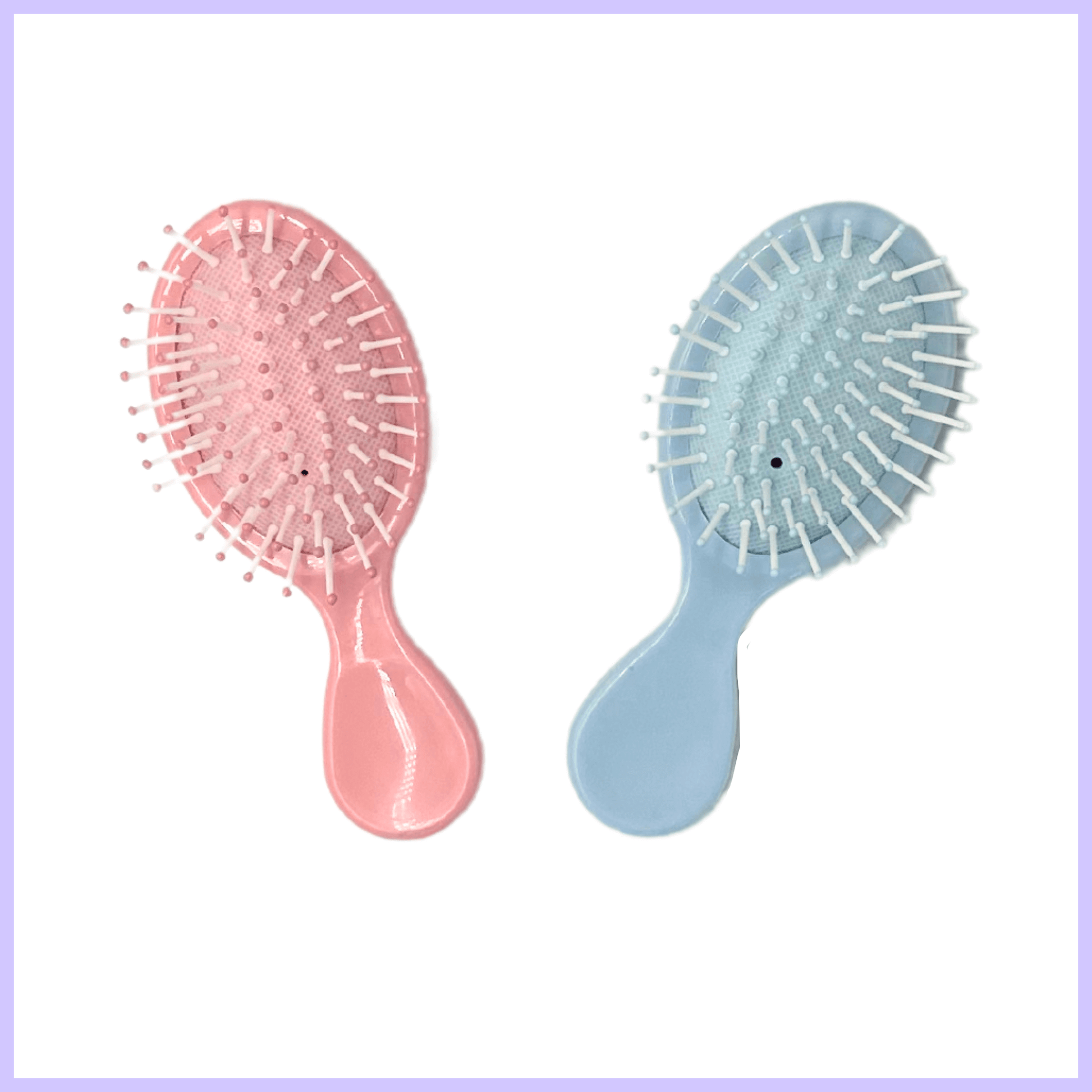 Mini travel kids hair brush