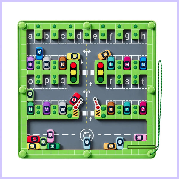 Kids Travel Toy | Car Park Maze Puzzle | TravelActivity For Road Trips ...