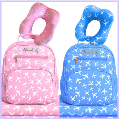 Kids Airplane Travel Backpack | Carry On Luggage