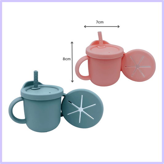 silicone-travel-sippy-cup-combo-pink & blue